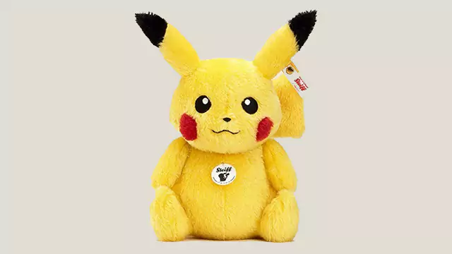 A Collectible Steiff Pikachu