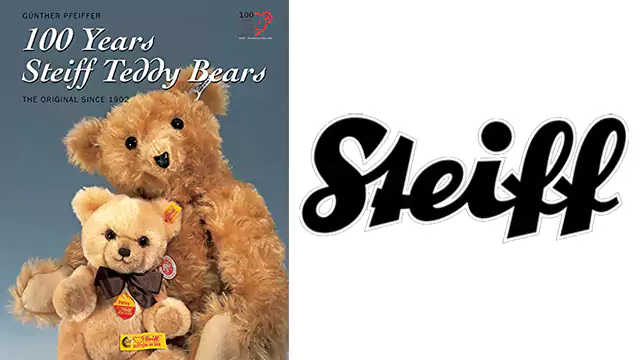 100 Years of Steiff Teddy Bears Book - Gunther Pfeiffer