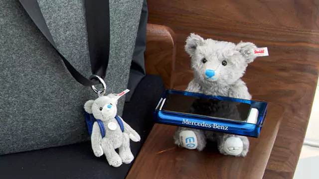 Steiff Mercedes Benz Teddy Bear Phone Charger